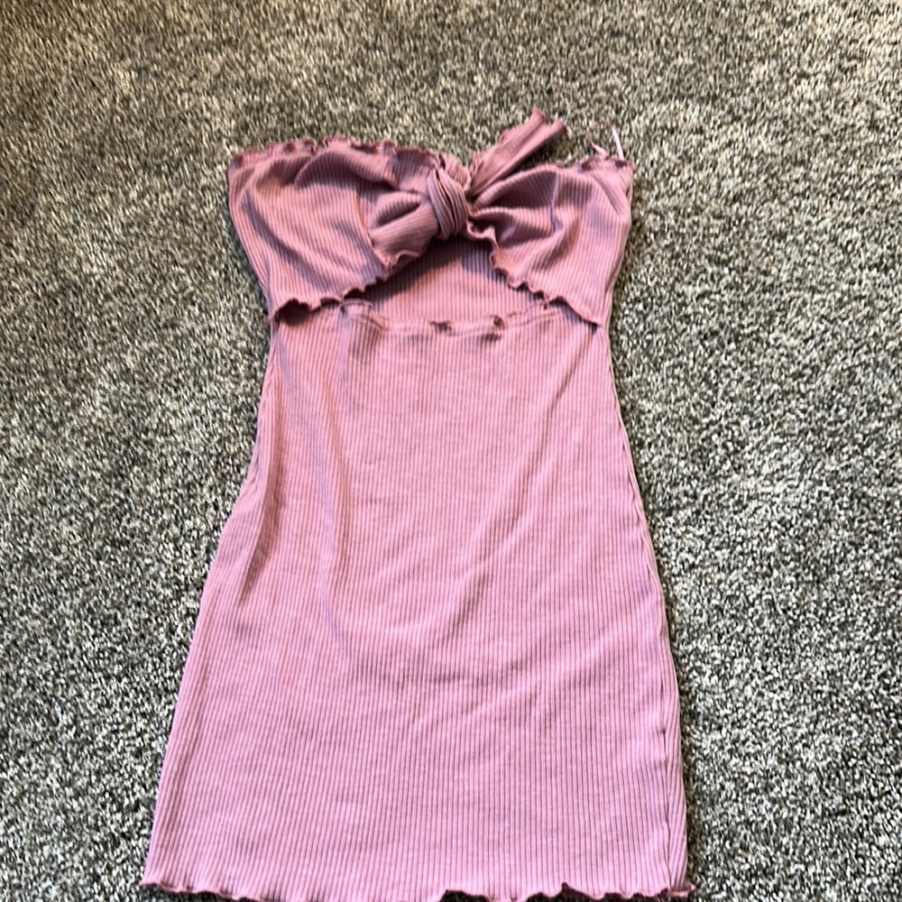Cotton Candy Mini Dress - Pink